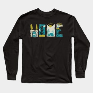 Home typo Long Sleeve T-Shirt